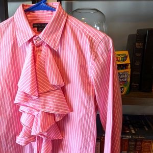 Vintage Ruffle Ralph Lauren Blouse